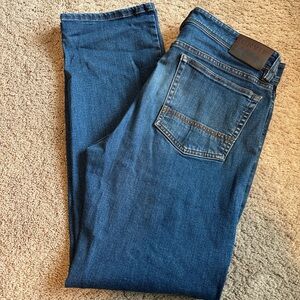 Orvis mens five pocket denim jeans size 33x32